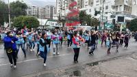 Actividades físicas y vacunación marcan Día del Peatón y Ciclista