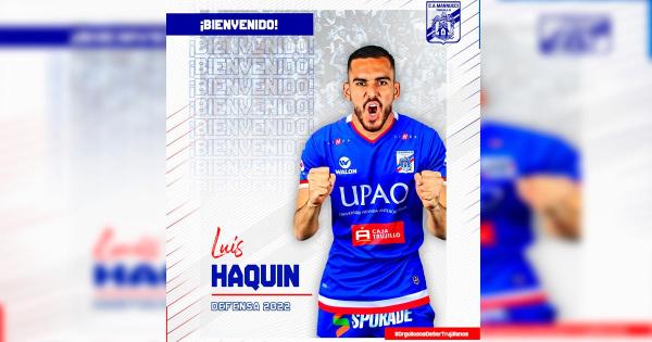 Haquín jugará en Perú: Es nuevo jugador del Carlos Mannucci