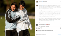 Messi dedicó sentidas palabras a su amigo del alma