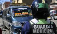 Controlarán bioseguridad en  transporte público de La Paz