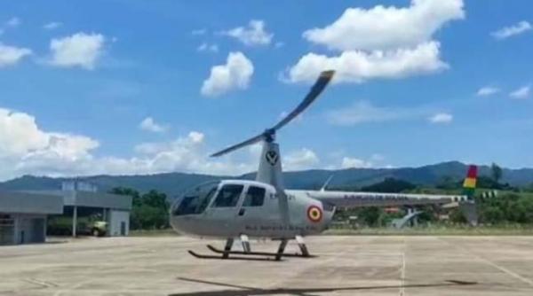 Helicóptero tuvo aterrizaje forzoso en operativo de rescate de niña