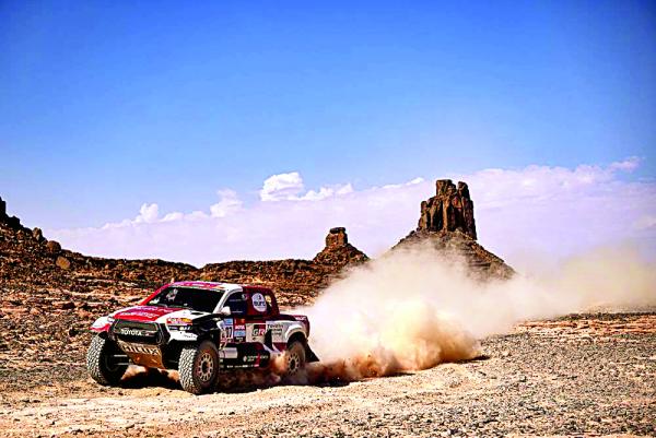 DE VILLIERS GANA Y TRIPLETE DE TOYOTA EN DAKAR