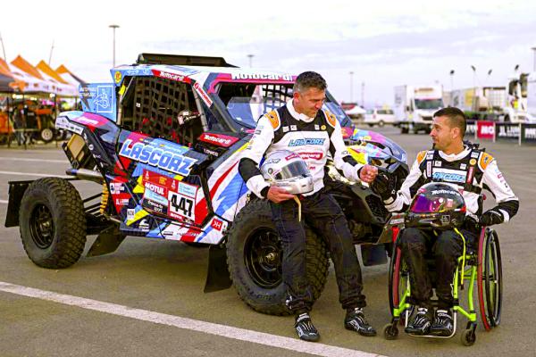 LASCORZ, EL MÁXIMO HÉROE DEL DAKAR