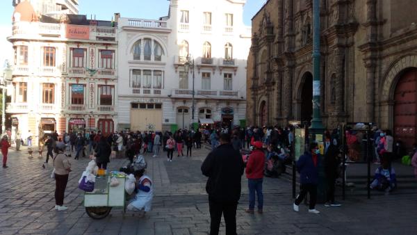 La Paz ingresa a meseta de  contagios y prevén descenso