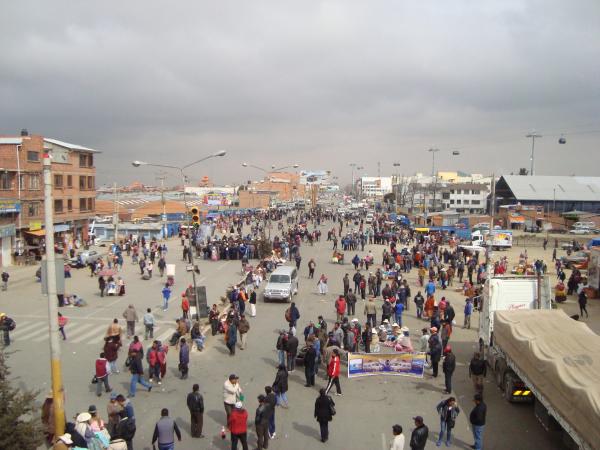 Transporte interdepartamental  y local perjudicado por bloqueo