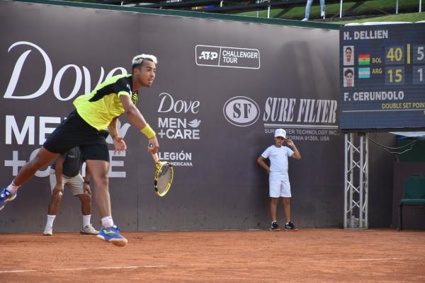 Dellien cae y se elimina del Challenger Bolivia