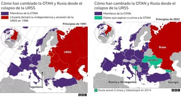 Nueve hitos históricos explican  amenaza de invasión actual