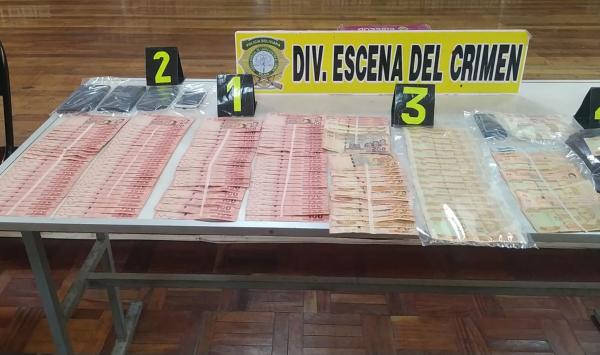 Hallan billetes  falsos en dos  operativos