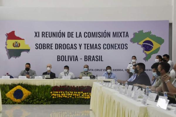 Bolivia y Brasil retoman  reuniones sobre drogas