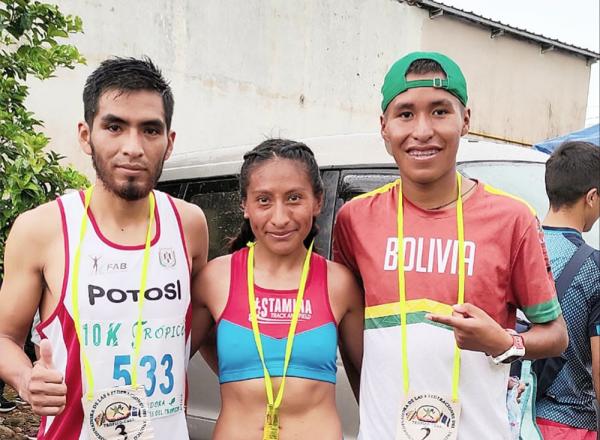 Camargo y Basco ganaron  10 K en el trópico valluno