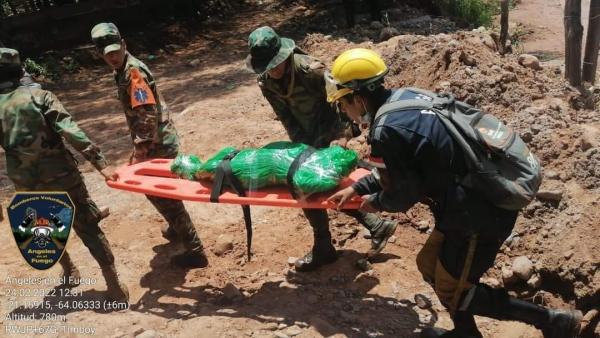 Hallan cuerpo de cuarta  víctima de mazamorra