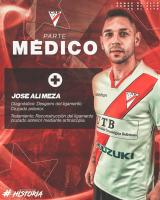 Ali Meza entra a operación por desgarro de ligamento