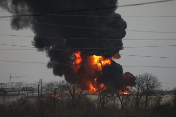 Ucrania niega haber atacado  centro logístico de Rusia