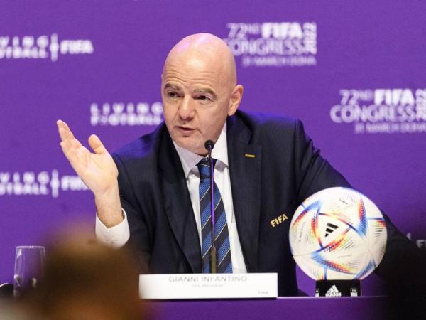 El presidente de la FIFA anunció un “Mundial de la unidad”