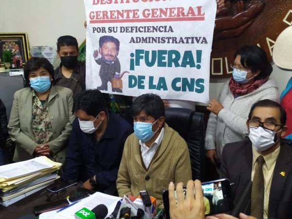 Fensegural convoca a nuevo paro  por destitución del gerente de la CNS