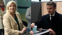 Macron y Le Pen pasan a  segunda vuelta en Francia