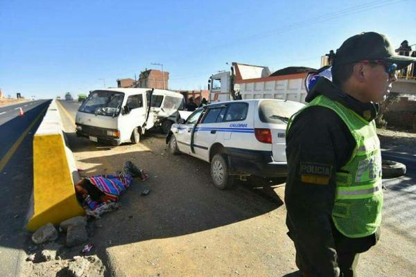 Trece accidentes de tránsito ocurrieron en una semana