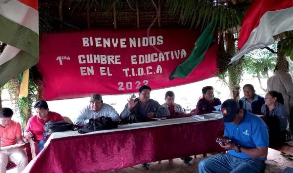 Realizaron encuentro por el derecho  a la educación de nación Cavineño