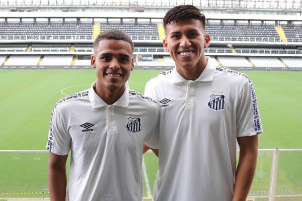 Monteiro y Zabala firman por el Santos de Pelé