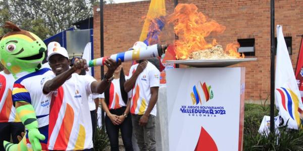 Valledupar recibe la antorcha