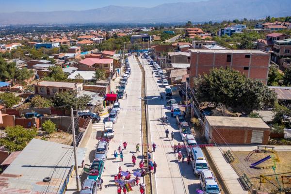 Avenida Circunvalación II ya  cuenta con pavimento rígido