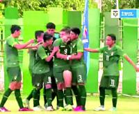 La Verde golea en su estreno en el fútbol