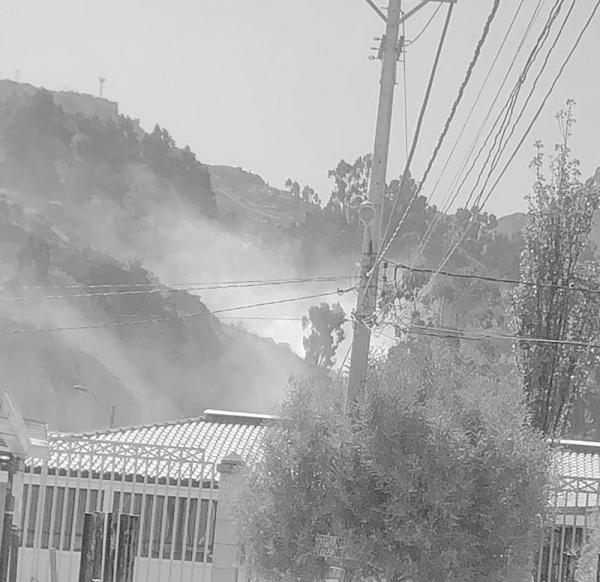 Dos incendios fueron sofocados en Irpavi II