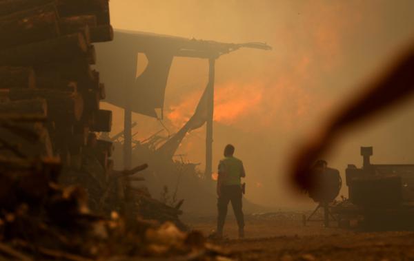 Incendios arrasan desde  Portugal hasta Croacia