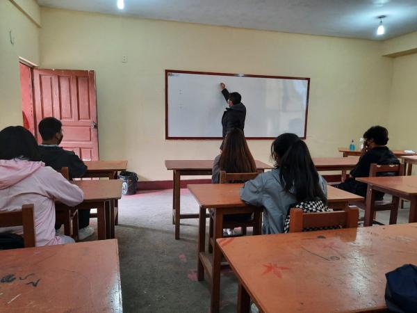 En El Alto solo 30 % de estudiantes  están vacunados contra el covid-19