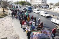 Marcha por saneamiento y títulos avanza a La Paz