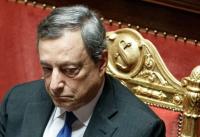 Draghi no obtiene apoyo  de Gobierno italiano