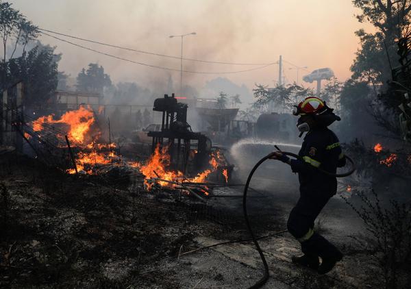 Incendios se extienden por Europa