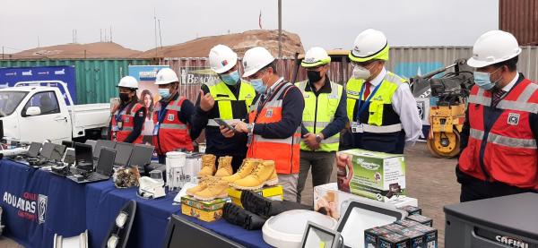 Aduana lanza subasta electrónica de productos de rezago en Puerto de Arica