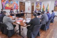 Arce y rectores acuerdan fortalecer  la investigación en las universidades