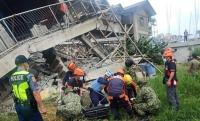 Reportan cinco fallecidos por  terremoto de 7 grados en Filipinas