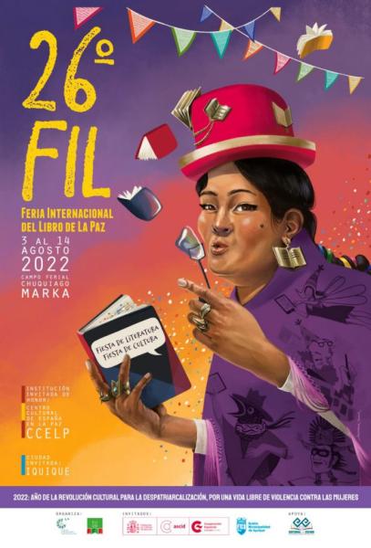 Feria Internacional del Libro  de La Paz comenzará mañana