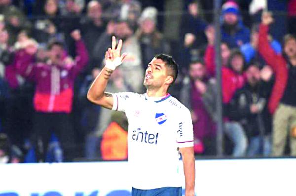 Suárez anota su primer gol con el Nacional