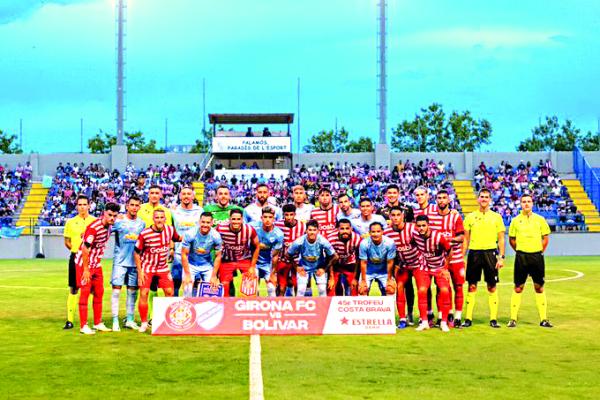 Bolívar se despide con derrota ante el Girona