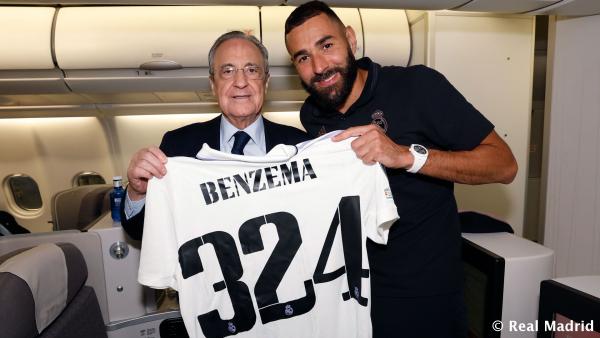 Benzema es el segundo goleador histórico del Madrid