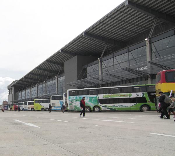 Terminal Metropolitana funciona  con el 80% en sus diferentes áreas