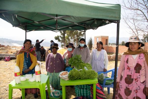 Promocionan negocios verdes  en municipio de Achocalla