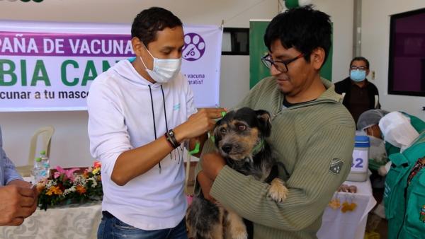 Campaña de vacunación antirrábica  continuará por dos semanas más