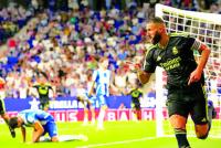 Real Madrid se desahoga en el final ante el Espanyol