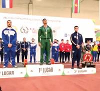 Zelada es campeón sudamericano en Powerlifting