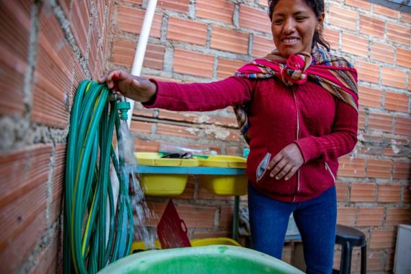 OTB Nueva Esperanza se beneficia con agua potable