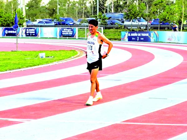 Garibay vuelve a poner a Bolivia en el podio