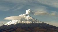 Declaran alerta amarilla  por el volcán Cotopaxi