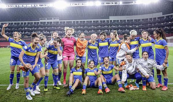 Boca y Palmeiras van por la corona de la Libertadores femenina