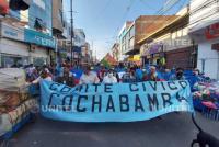 Cochabamba decide ir a huelga  de hambre desde este lunes 7