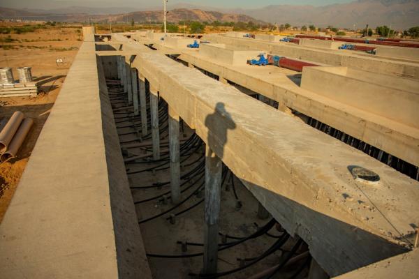 La planta de tratamiento de aguas entrará en funcionamiento en marzo